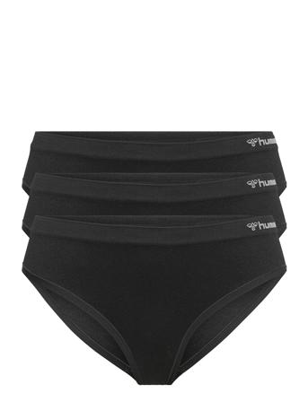 Hmljuno 3 Pack Seamless Hipster Black Hummel
