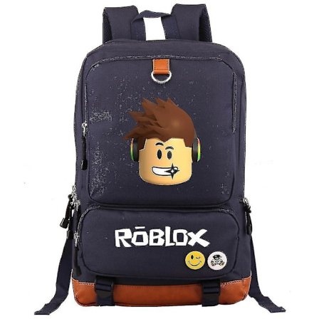 Virtuell värld Roblox Ryggsäck Datorväska Student Skola Väska-färg-10