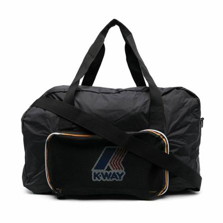 K-Way, K-Way Bags.. Black Zwart, Heren, Maat:ONE Size,voering,print
