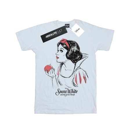 Disney Girls Snow White Apple Sketch Bomull T-shirt 3-4 år W