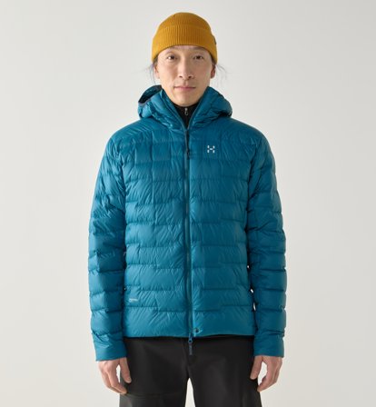 Haglöfs ROC Flash Down Hood Men Deep Teal - HerreL
