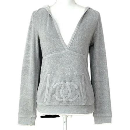 Chanel Vintage - Vintage Toppar - Grå - Dam - Storlek: M, Dam, Storlek: M