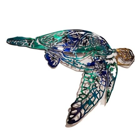 Metal Vandmænd Sejlfisk Havskildpadder 40CMSEA TURTLES SEA TURTLES