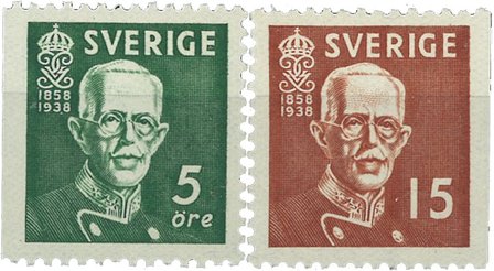 Sverige 1938 - AFA 255Cv+256Ch - Postfrisk