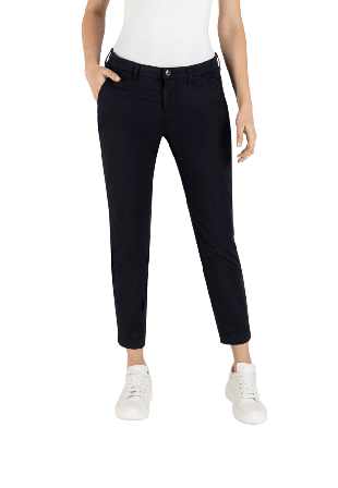 MAC Clothing Chino Turn Up Byxor Dam Blå 42