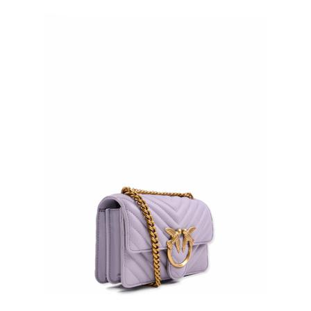 Pinko, Cross Body Bags Grijs, Dames, Maat:ONE Size