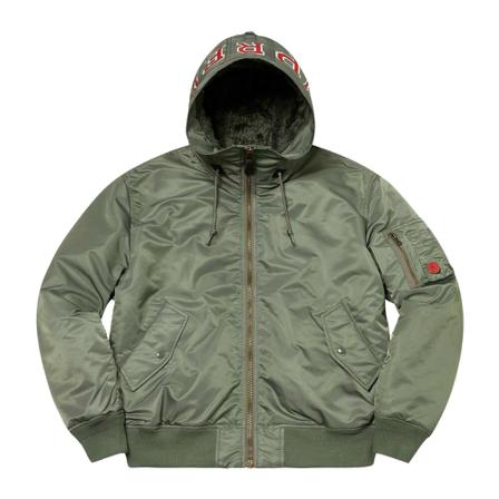Supreme, Rain Jackets Groen, Heren, Maat:S