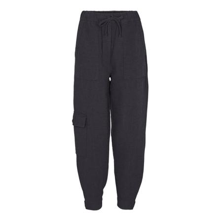 Basic Apparel Chervil Cargo Bukser Gots Sort, Dame