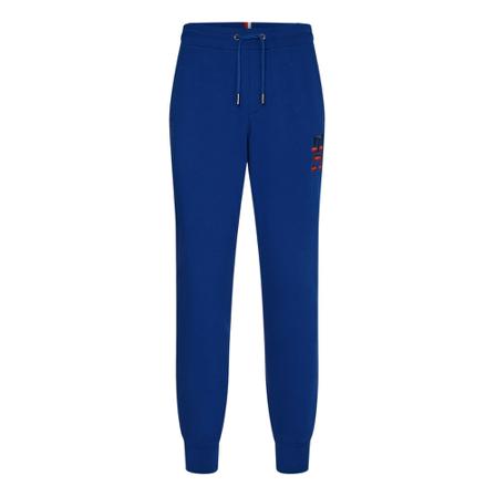 Tommy Hilfiger, Essential Monogram sweatpants Mw 0Mw 28208 C7L Niebieski, Mężczyzna, Rozmiar: M