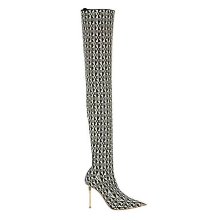 Elisabetta Franchi Laarzen , Zwart , Dames , Maat: 37 EU Hoge & overknee laarzen