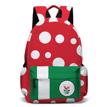 Mario Ryggsäck Student älskvärd ryggsäck