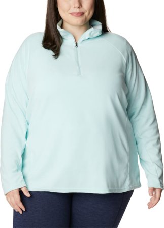 Columbia Montrail Women ́s Glacial IV 1/2 Zip Fleece long-sleeved sweaters Green L