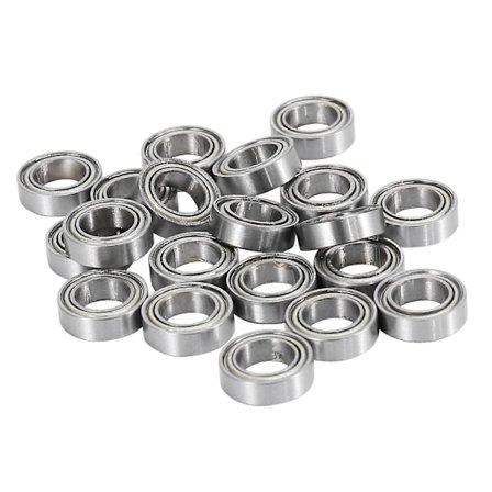 20kpl Mr106-zz Laakeri 6 X 10 X 3mm Metallisuojattu Kuulalaakeri Esivoideltu Rasvalla Radiaalinen B