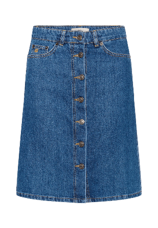 Inwear KeiaIW Keza Skirt Kjolar Dam Blå 36