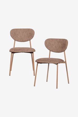 WOOOD - Valor spisestol - sett med 2 - Beige - Stoler - Fra Homeroom