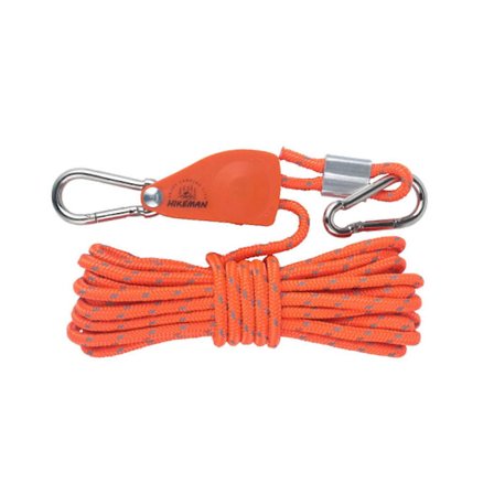 Självlysande reflekterande rep för camping, presenningsrep för tält, reflekterande tältlinor 5 meter