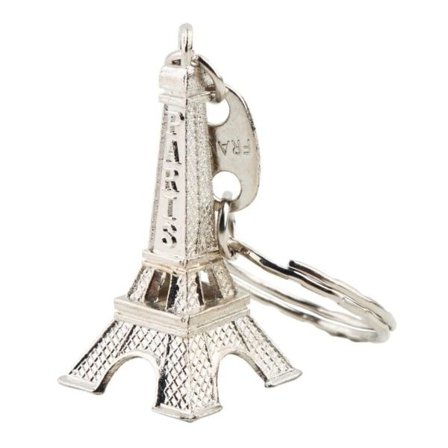 Nyckelring Paris Eiffeltornet,silver