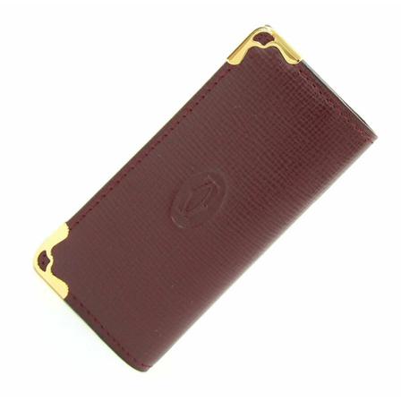 Cartier Vintage, Wallets Cardholders Rood, Dames, Maat:ONE Size