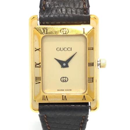 Gucci Vintage Pre-owned Rustfrit stål watches Gul, Dame Vintage Ure, Størrelse: ONE Size