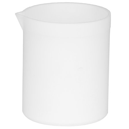PTFE Syrebasebestandig Kopp Høy Smøring Non-Stick Hvit Beger Målebeger 50 ml