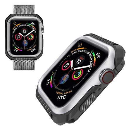 Apple Watch Series 5 44 mm hållbar metallram - Silver