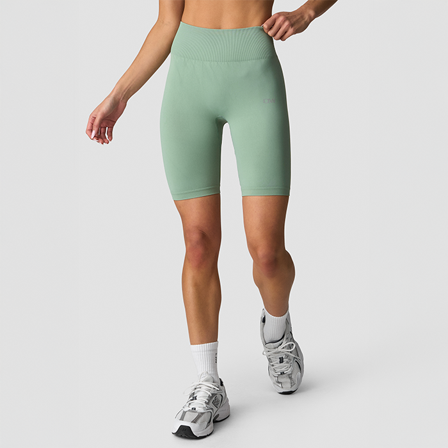 ICANIWILL Define Sömlösa Cykelshorts Ljus Mossgrön