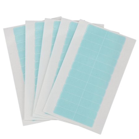 5 kpl 60 Wig Film 4x 0,8 cm kaksisuuntainen korvaava vedenkestävä pitsi peruukki näkymätön saumaton Hai