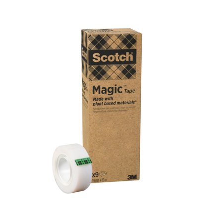 SCOTCH Magic tejp genomskinlig 19mm x 33m 9/fp - Lyreco - Kontorsmaterial - Tejp lim och häftmassa - Tejp - Dokument