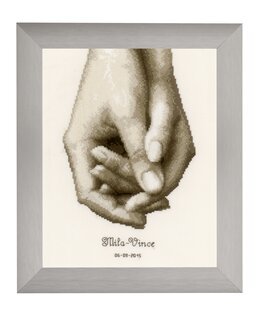 Broderikit Bröllopstavla Minne för livet