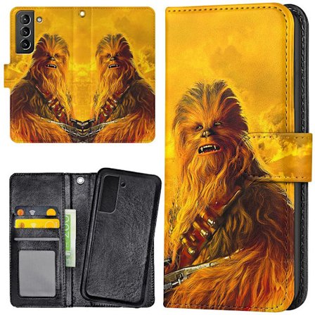 Samsung Galaxy S21 FE 5G - Pung Etui/Cover Chewbacca Star Wars