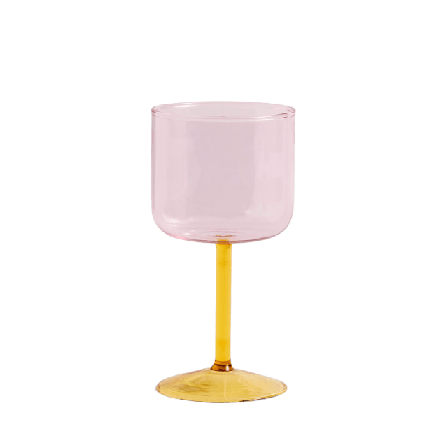 HAY Tint Wine Glass Set of 2 Skålar Rosa ONESIZE