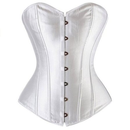 IC Satin Floral Lace up Korsetti Värikäs korsetti naisille XXL