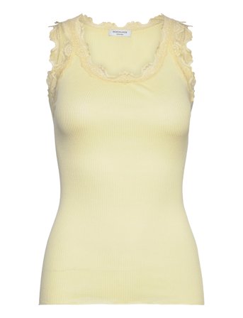 Rosemunde | Rwbabette Silk Sl U-Neck Long Lace | M
