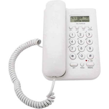 Fasttelefon med LCD-skjerm