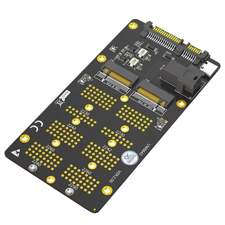 NVME M.2 till SATAIII och SFF 8643 Konverteringsadapter för Dator