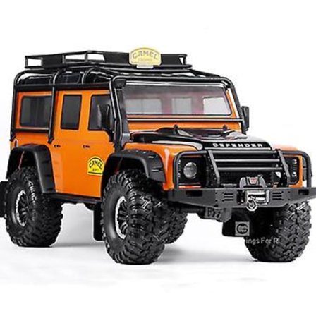 Simulering RC Bil Vinsj, Fjernkontroll Modell Tilbehør For Scx10, 4, Tf2, Km2 1/10 Og 1/8 Skala RC Crawler Bil ( )