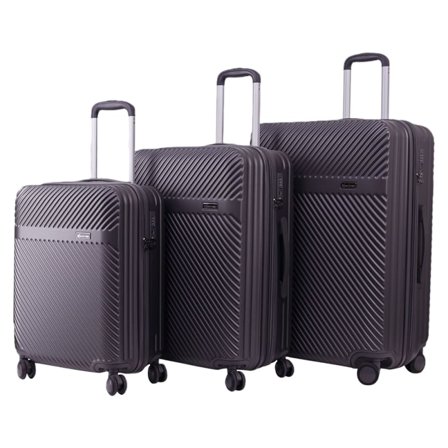 Arctic Tern Quest Trolley Set Asphalt suitcases