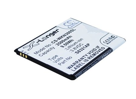 Batteri till SmartPhone, Mobil för Wiko Slide, Slide 4GB, N300