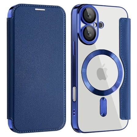 iPhone 16 Fodral med Kortplatser - Blå