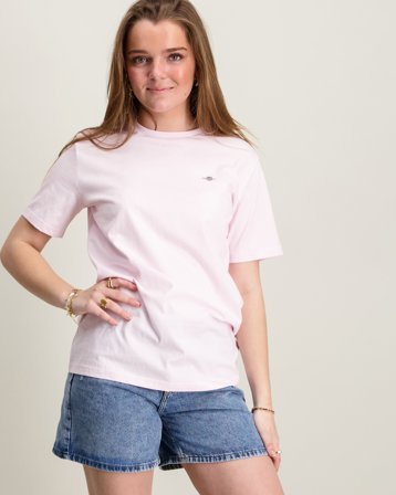 GANT Shield SS T-Shirt Rosa T-shirts Tjej - Kids Brand Store