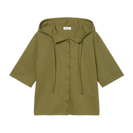 Marc O'Polo Hooded Blus grön, Dam, Dam, Storlek: L