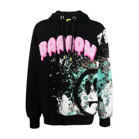 Barrow, Hoodie Zwart, Heren, Maat:S