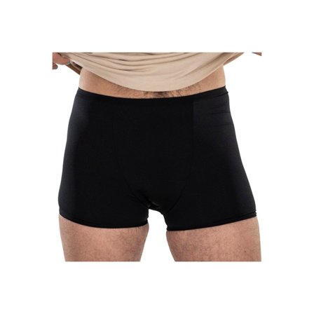Fluyda Boxer Linea Basic Mutandina Assorbente Nero/Nero Taglia M