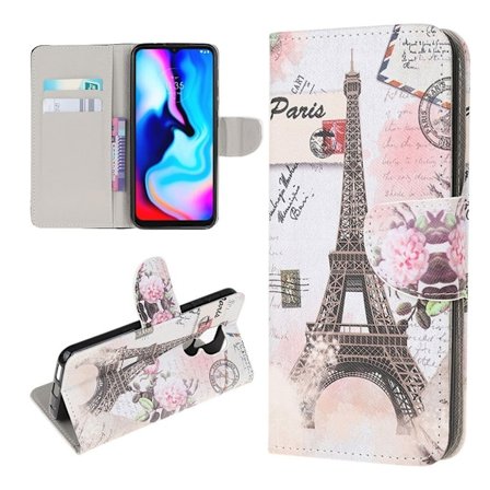 Wonderland Motorola Moto E7 Plus / Motorola Moto G9 Play fodral -Flerfärgad