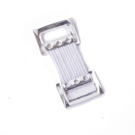 Bandasjespenne Elastisk Elastisk Spenne For Sportsbandasje Tape Endefiksering 10 Stykker Hvit