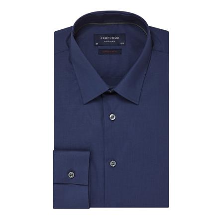 Profuomo Pp0H0A103 Shirt , Blauw , Heren , Maat: 3XL