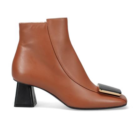Roberto Festa, Heeled Boots Brązowy, Kobieta, Rozmiar: 37 EU
