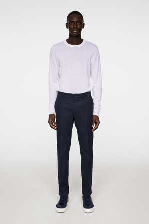 J.Lindeberg - Grant Linen Stretch Pants - Fashion - Navy - Men - 46