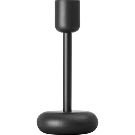 Iittala Nappula lysestage, 18,3 cm., mørkegrå - Mørkgrå | KitchenOne