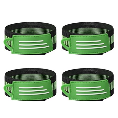 4 stk. cykel ankelben bukser stropperem strops cykel ankelrem til jogging, cykling, klatring, camping
